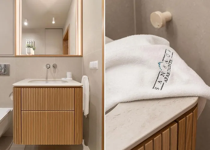 Apartment Sanhaus - Seaview - Z Widokiem Na Morze I Klimatyzacja